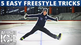 5 Easy Iceskating Tricks to impress your Friends [upl. by Seravaj]