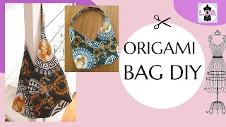 Origami Bag DIY [upl. by Eilasor]