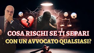 ⚠️Cosa 𝐑𝐈𝐒𝐂𝐇𝐈 se ti 𝐒𝐄𝐏𝐀𝐑𝐈con un Avvocato qualsiasi😱 [upl. by Vona]