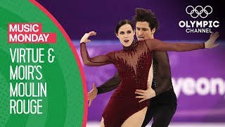 Tessa Virtue and Scott Moirs Moulin Rouge at PyeongChang 2018  Music Mondays [upl. by Eizeerb60]