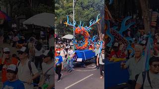 Desfile de alebrijes CDMX 2024 parte 2 diademuertos Alebrijes Alebrijesmonumentales CDMX [upl. by Nath117]