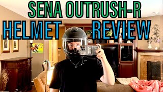 SENA OUTRUSH R HELMET REVIEW [upl. by Blus765]