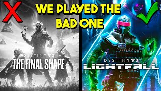 Returning Destiny 2 Players Play The Worst DLC Instead of The Best One [upl. by Jojo]