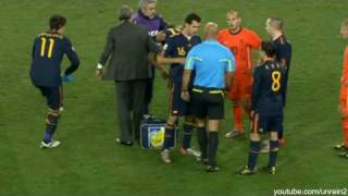 Niederlande  Spanien Foul Nigel de Jong HD [upl. by Randell]