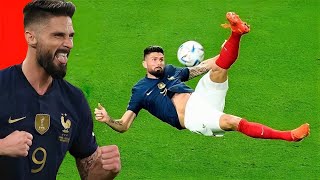 Every Olivier Giroud Bicycle Kick Attempt [upl. by Zephaniah]