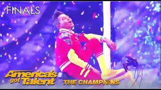 V Unbeatable Indian Dance Crew Put LIVES on The Line For AGT Champions Finale [upl. by Masterson579]