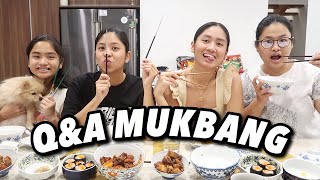 QampA MUKBANG WITH MY SISTERS  CLAUDINE CO [upl. by Wester]