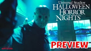 Freddy Vs Jason HD Preview Halloween Horror Nights 2016 Universal Studios Hollywood [upl. by Lannie]