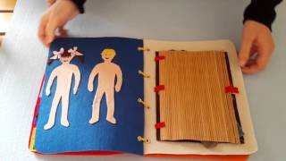 Libro sensoriale per bambini con disabilità [upl. by Auqcinahs]