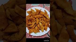 Tea time snacks  Nimki recipe shorts cooking viral subscribe [upl. by Ayanat]