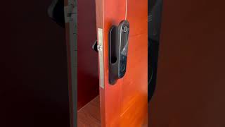 Cerradura Inteligente Automática Modelo DG01 smartlock smartphone homekit [upl. by Akemhs]