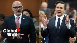 Poilievre Conservative MPs demand Trudeau fire Boissonnault for Indigenous identity claims [upl. by Inge]