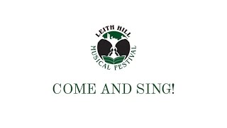 Come and Sing 2016 Leith Hill Musical Festival [upl. by Bernstein]