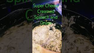 CHEESY CREAMED SPINACH AND ONIONS [upl. by Baal]