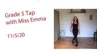 Grade 5 Tap with Miss Emma [upl. by Anselmo]