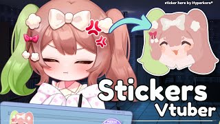 Turning VTUBERS INTO STICKERS [upl. by Toma320]