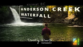 Hidden Gem of BC Anderson Creek Waterfall in Full Summer Bloom [upl. by Mailliw500]