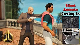 HITMAN Professional Mode Sapienza  Completed Challenges Caving In Silence of the Man SA [upl. by Ardnahc]