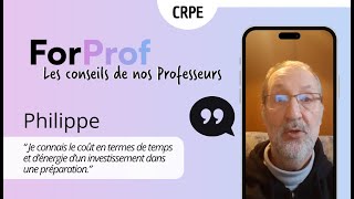 Présentation de Philippe  Professeur chez ForProf [upl. by Berey925]