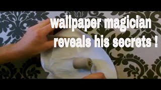 top tip how to roll wallpaper seams [upl. by Franz]