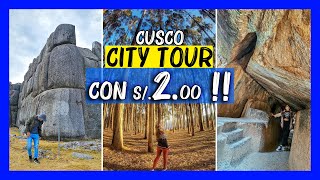 City tour Cusco por tu cuenta 🔥 COMO LLEGAR con S200‼️ a 6 lugares 🌄 Sacsayhuaman Bosque 2024 [upl. by Hilary]