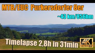 MTBEUC Purkersdorfer Achter  Timelapse  4K [upl. by Etnoj]