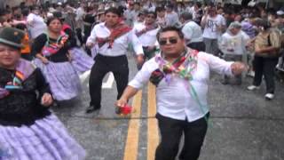 Carnavales en Sao Pualo Brasil Moseñada Luribay [upl. by Einolem496]