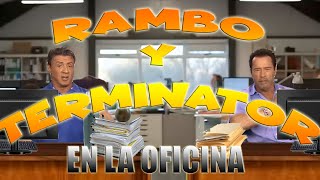 RAMBO Y TERMINATOR EN LA OFICINA 🤣🤣🤣🤣🤣🤣🤣🤣 [upl. by Seema185]