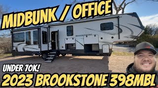 2023 Brookstone 398MBL  Mid Bunk RV for under 70K [upl. by Doownyl]