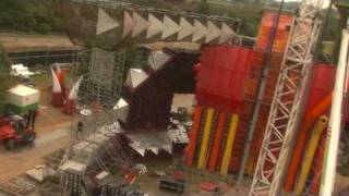 Defqon 1 2009 DVD Extras Making Off The Red Stage HQ [upl. by Yaffit]