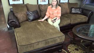 Ashley Furniture Hartwell Canyon Sectional 331 Review [upl. by Nasah902]