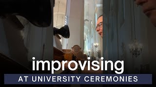 Improvising at Vilnius University Ceremonies on the Pedal Reed Organ [upl. by Donatelli]