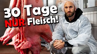 30 Tage NUR Fleisch mit Bluttest Das Experiment [upl. by Adnerb]