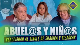 ¿Qué piensan abuelos y niños de la canción de Shakira y Bizarrap  El Hormiguero [upl. by Eilzel662]