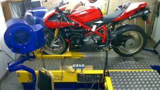 Ducati 1098R on dyno [upl. by Antonella442]