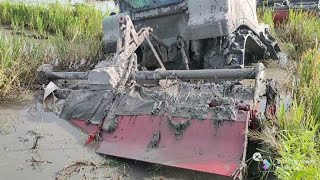 trekta trek getah lekat the track tractor stuck in the mud [upl. by Anagrom493]