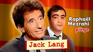 Jack Lang va craquer   Les interviews de Raphael Mezrahi [upl. by Justicz634]