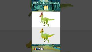 Find The Difference Spot Games  Kids dinosaurs Songs 친타오사우루스 Tsintaosaurus dinosaurs Shorts [upl. by Ddot]