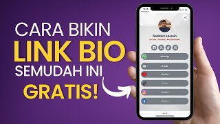 Cara Membuat Link Bio Gratis 2024 [upl. by Arakihc]