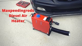 Reviewing Maxpeedingrods 5KW Air Diesel Heater [upl. by Inman601]