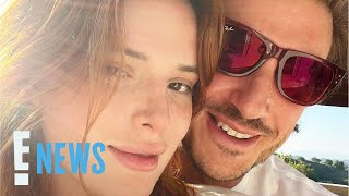 Bella Thorne Engaged to Mark Emms See Her Stunning Ring  E News [upl. by Owain648]