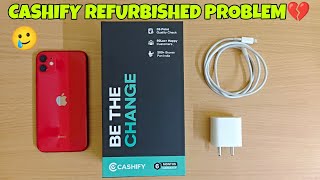 Cashify iPhone 11 Refurbished Problem🥲 Refurbished iPhone 11 from Cashify  Buy or not🤔 [upl. by Nyl]