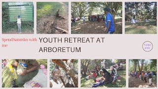 LETS EXPLORE ARBORETUM SARAH GLORIOUS YOUTH RETREAT FUN AND GAMES SPEND WEEKEND WME [upl. by Koenig512]