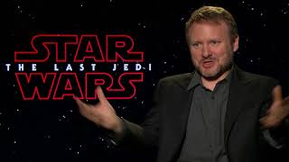 Star Wars The Last Jedi Interview  Rian Johnson [upl. by Ayerdna195]