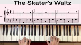 The Skaters’ Waltz 《溜冰華爾茲》piano  sheet music [upl. by Idnor]