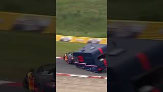 redbullracing try out trailer racing 🤣  our edit redbull f1 racing crash fun funny edm [upl. by Ayoral]