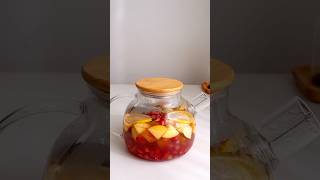 It’s cozy tea season Let’s make a refreshing healthy fruit tea right at home flavoredtea tea [upl. by Hola]