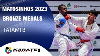 Karate1 MATOSINHOS  BRONZE MEDALS  Tatami B  WORLD KARATE FEDERATION [upl. by Aesoh]