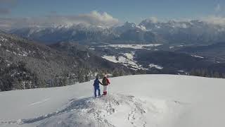 Winter in GarmischPartenkirchen [upl. by Sinnal]