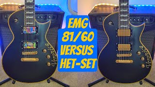 EMG 8160 VS JH HET SET Installing James Hetfield Signature Pickups  Comparing To Classic EMGs [upl. by Nero88]